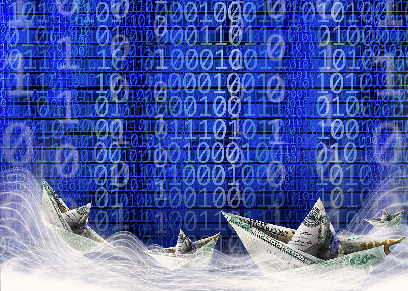 金融技术和赚钱概念图片下载