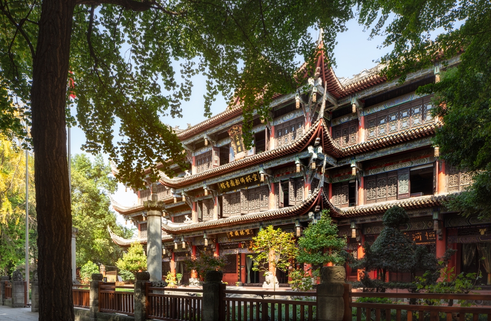 成都必去景点10：文殊院